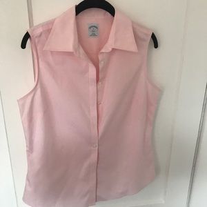 Cotton Brooks Brothers sleeveless shirt